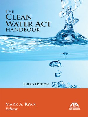 cover image of The Clean Water Act Handbook